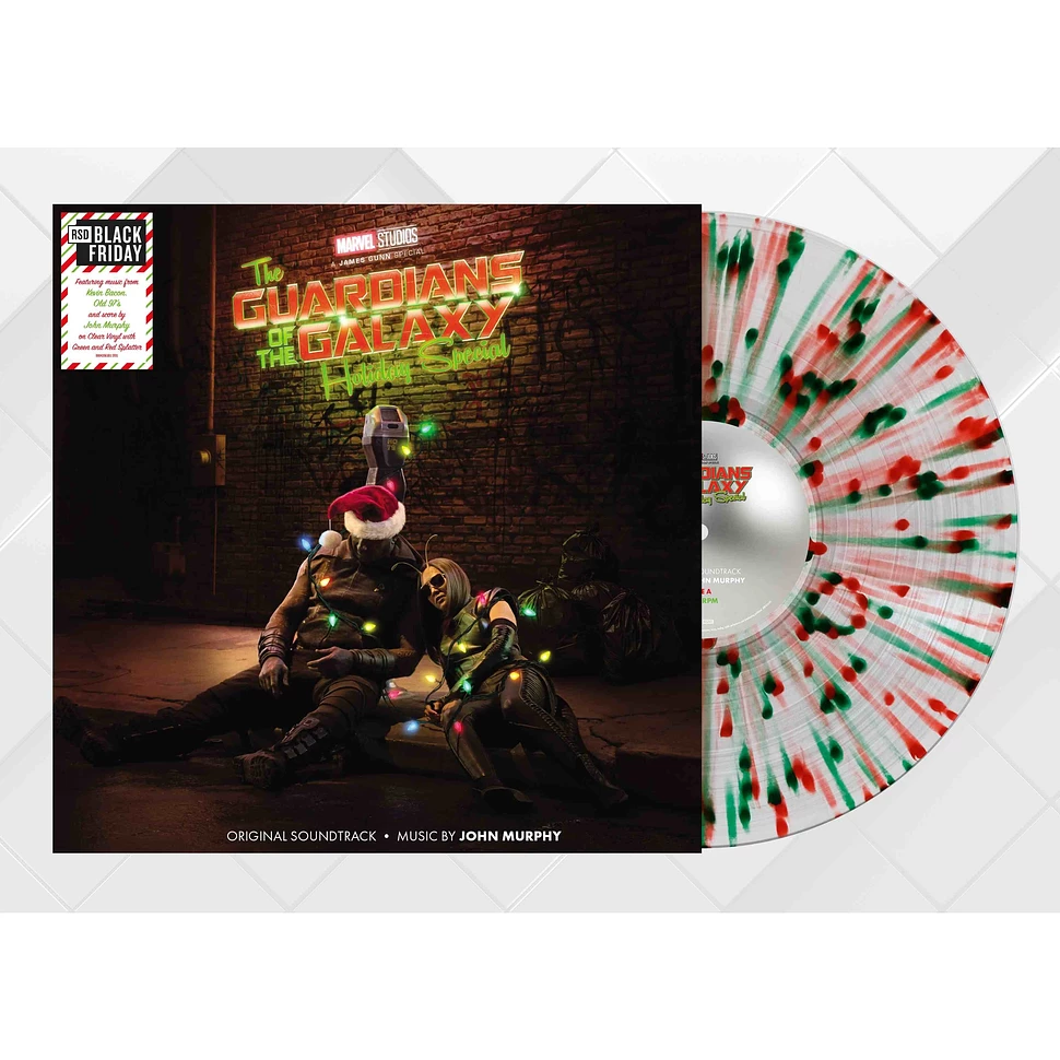 The Guardians Of The Galaxy Holiday Special (RSD 2023 , Clear With Green And Red Splatter) - John Murphy