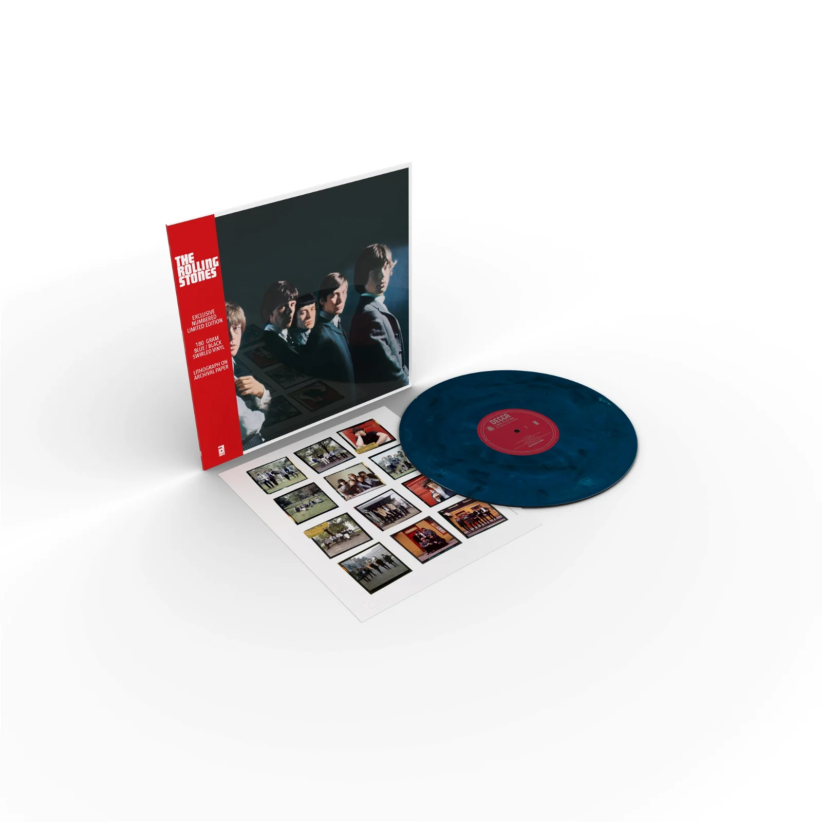 The Rolling Stones (Mono, Blue/Black Swirl Vinyl) RSD 2024 - The Rolling Stones