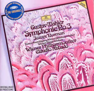 Symphony No. 3 - Gustav Mahler - Jessye Norman, Wiener Sängerknaben*, Konzertvereinigung Wiener Staatsopernchor, Wiener Philharmoniker, Claudio Abbado
