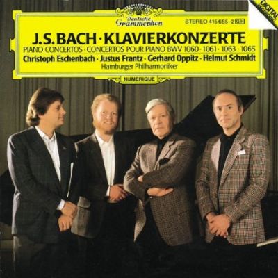 J.S. Bach: Konzerte Fur 2,3,& 4 Klaviere - Johann Sebastian Bach, Christoph Eschenbach,  et al.