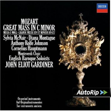 Mozart: Great Mass in C minor /McNair * Montague * Rolfe Johnson * Hauptmann * English Baroque Soloists * Gardiner