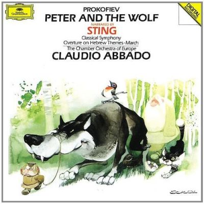 Prokofiev: Peter And the Wolf / March In B Flat Major / Overture On Hebrew Themes / Classical Symphony - Stefan Vladar, Sting,  et al.