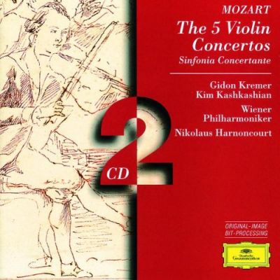 Mozart: The 5 Violin Concertos ~ Kremer - Wolfgang Amadeus Mozart, Nikolaus Harnoncourt,  et al.