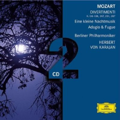 Mozart: Divertimenti / Eine Kleine Nachtmusik / Adagio & Fugue - Mozart, Herbert von Karajan,  et al.