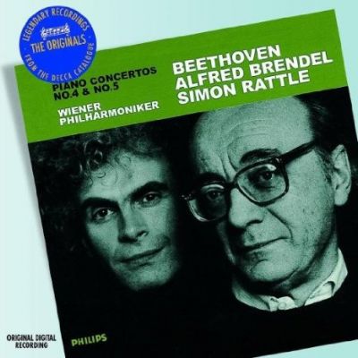 Piano Concertos No. 4 & No. 5 - Beethoven: Alfred Brendel, Simon Rattle, Wiener Philharmoniker