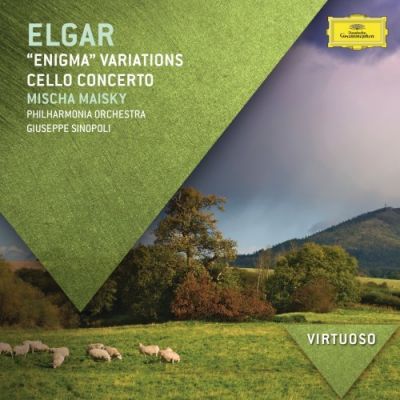 Virtuoso Series: Elgar: Cello Concerto Enigma Variations Pomp & Cir - Mischa Maisky, Philharmonia Orchestra Giuseppe Sino