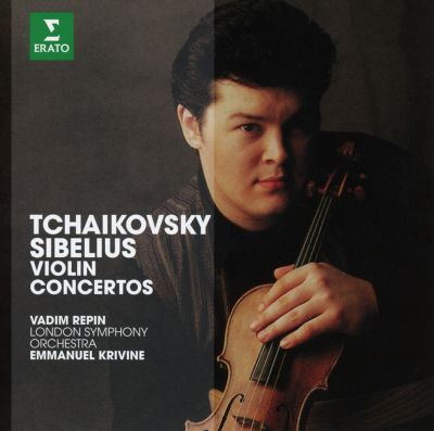 Tchaikovsky, Sibelius: Violin Concertos - Emmanuel Krivine/Vadim Repin