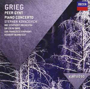 Grieg: Peer Gynt - Piano Concerto In A Minor - Sir Colin Davis, Herbert Blomstedt, BBC Symphony Orchestra, Stephen Kovacevich...