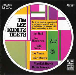 The Lee Konitz Duets - Lee Konitz