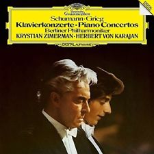 Klavierkonzerte / Piano Concertos - Schumann- Grieg- Berliner Philharmoniker, Krystian Zimerman, Herbert Von Karajan ‎