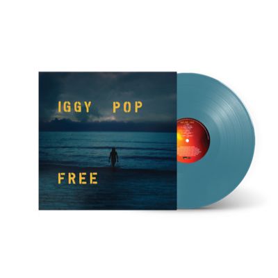 Free (Sea Blue Colored Vinyl) - IGGY POP