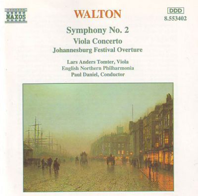 Symphony No. 2 • Viola Concerto • Johannesburg Festival Overture - Walton, Lars Anders Tomter, English Northern Philharmonia, Paul Daniel