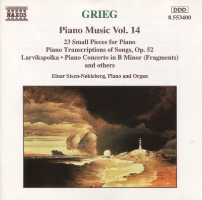 Piano Music Vol. 14 - Grieg, Einar Steen-Nøkleberg 