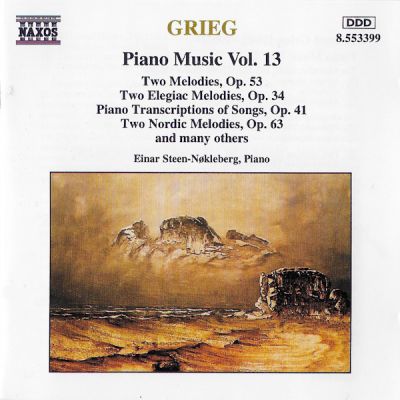 Piano Music Vol. 13 - Grieg, Einar Steen-Nøkleberg
