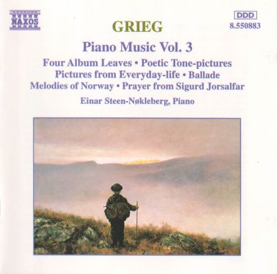 Piano Music Vol. 3 - Grieg / Einar Steen-Nøkleberg 