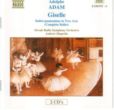 Giselle Ballet-pantomime In Two Acts (Complete Ballet) - Adolphe Adam - Slovak Radio Symphony Orchestra, Andrew Mogrelia