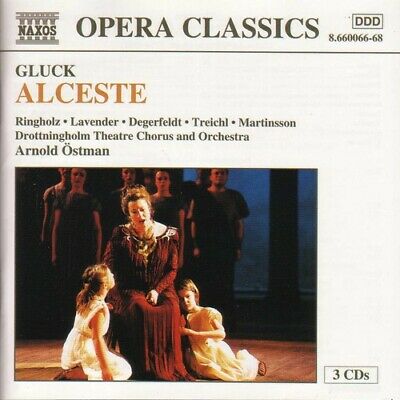 Alceste - Gluck, Ringholz, Lavender, Degerfeldt, Treichl, Martinsson, Drottningholm Theatre Chorus And Orchestra, Arnold Östman