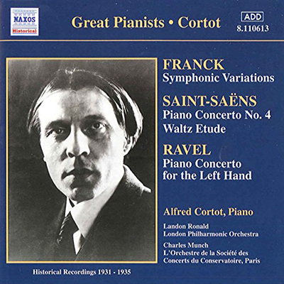Piano (Historical Recordings 1931-1935) - Alfred Cortot / Franck, Saint-Saëns, Ravel