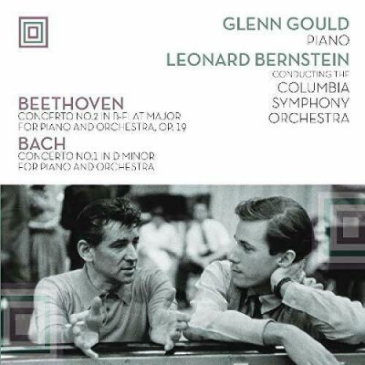 Concerto No. 2 In B-Flat Major For Piano And Orchestra, Op. 19 / Concerto No. 1 In D Minor For Piano And Orchestra - Glenn Gould, Leonard Bernstein - Beethoven / Bach