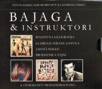 4 CD Boks Set - Bajaga & Instruktori