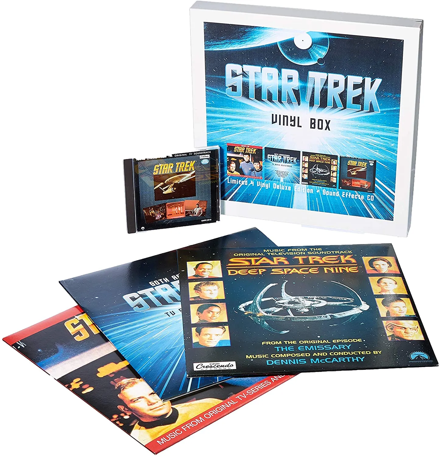 Star Trek-Vinyl Box - Limited 4 Vinyl Deluxe Edition + Sound Effects CD - Various 
