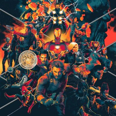 Avengers: Infinity War (Yellow & Orange & Red Vinyl) - Alan Silvestri 