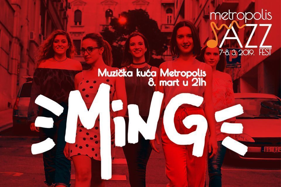 Metropolis Jazz Fest 2019 - koncertni nastup vokalnog kvarteta MING