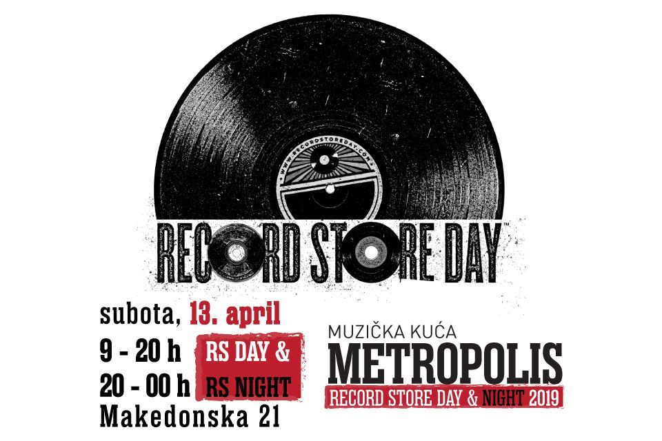 RECORD STORE DAY & NIGHT U MUZIČKOJ KUĆI METROPOLIS