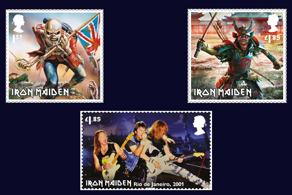 „IRON MAIDEN“ NA POŠTANSKIM MARKAMA
