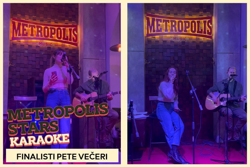 METROPOLIS STARS - NOĆ FANTASTIČNIH  VOKALA U METROPOLISU! 