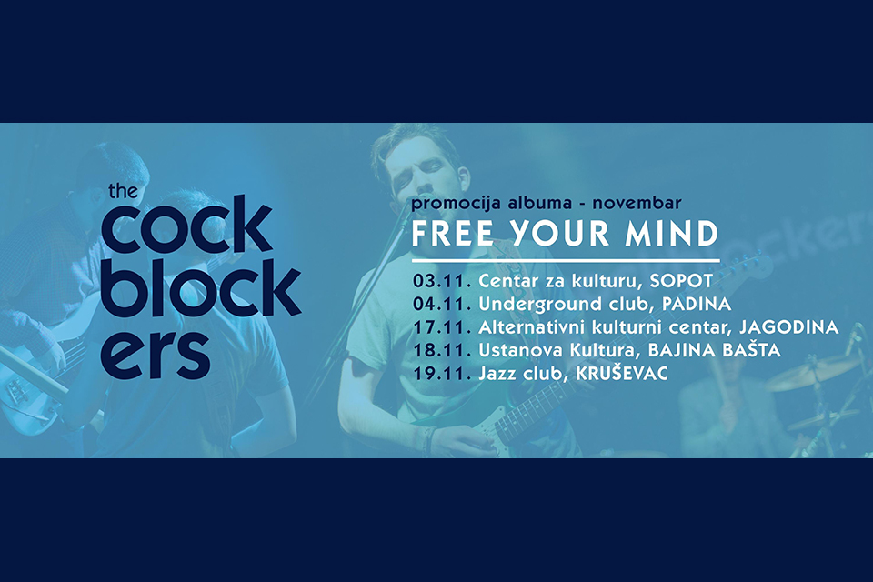 Bend The Cockblockers nastavlja promociju albuma po Srbiji
