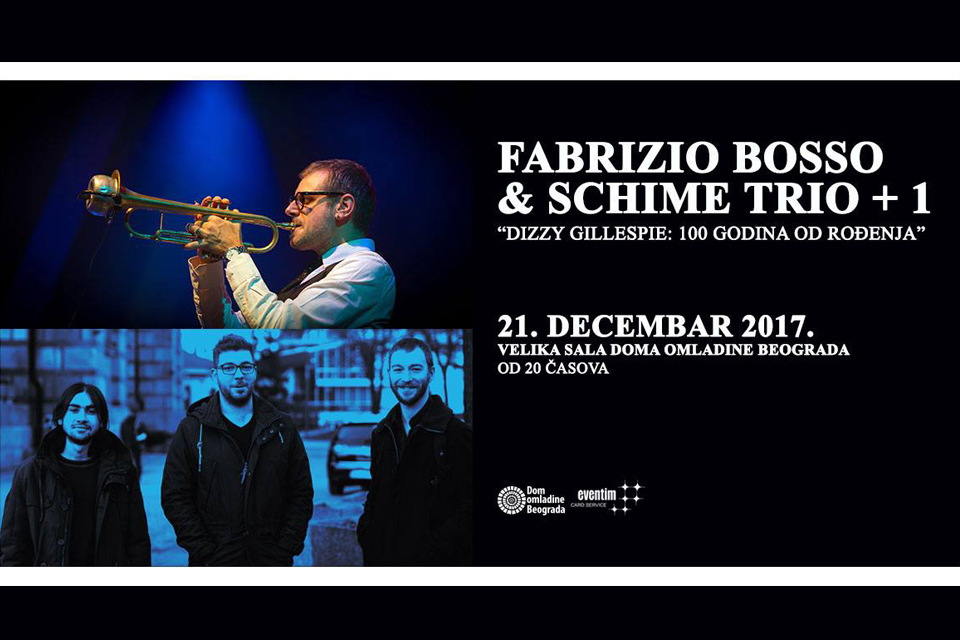 Fabrizio Bosso & Schime Trio + 1: "Dizzy Gillespie: 100 godina od rođenja"