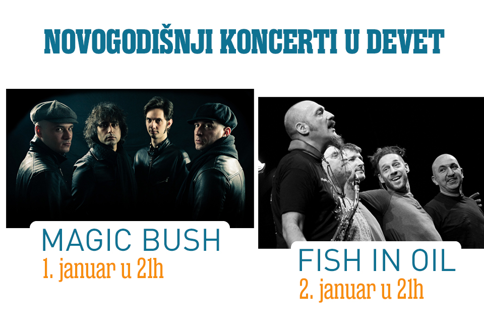 Novogodišnji koncerti u devet!