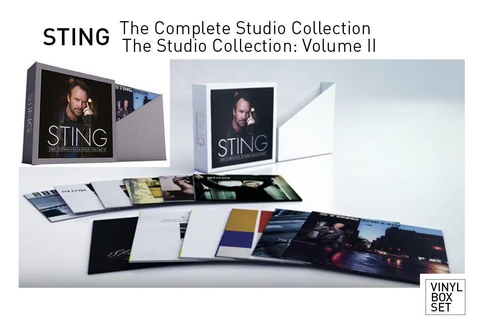 Sting: Kompletna diskografija na vinilu!