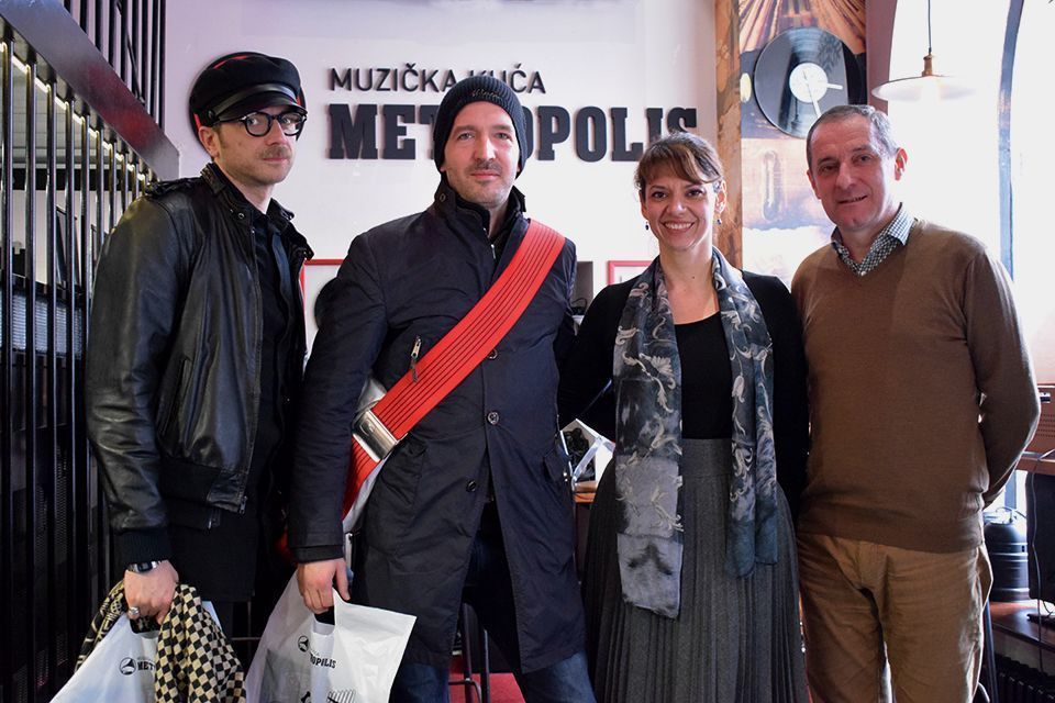Generalni direktor Universal Music-a za Zapadni Balkan posetio Metropolis Music