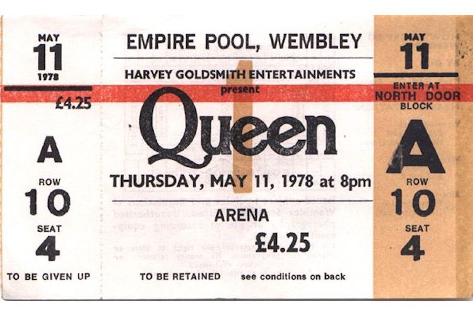 Queen -Empire Pool, Wembley arena