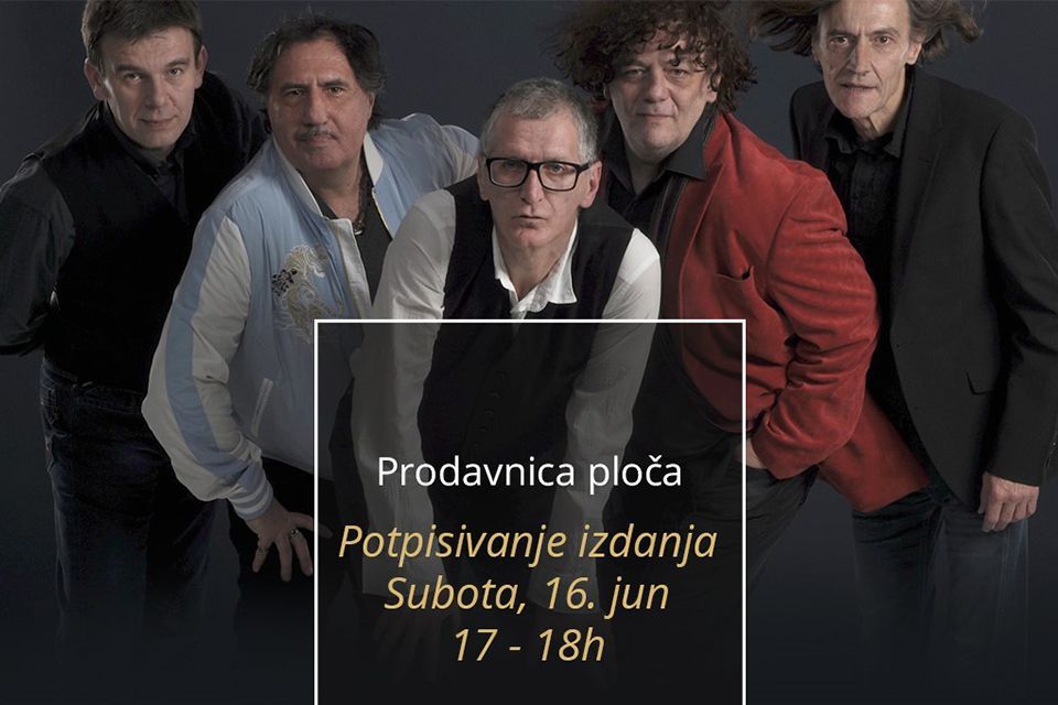 Promocija novog albuma grupe Električni Orgazam