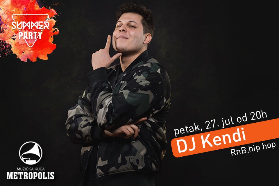 KENDI nastupa u Muzičkoj kući Metropolis