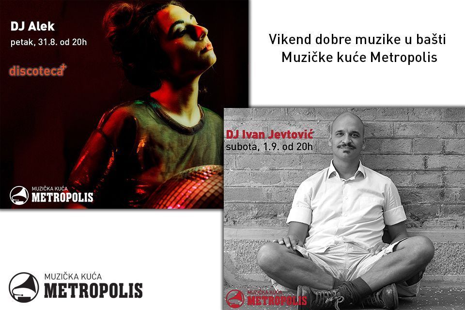 Vikend dobre muzike u bašti MKM