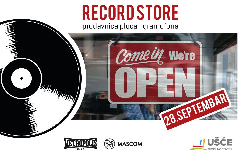 Novi Record Store u TC Ušće
